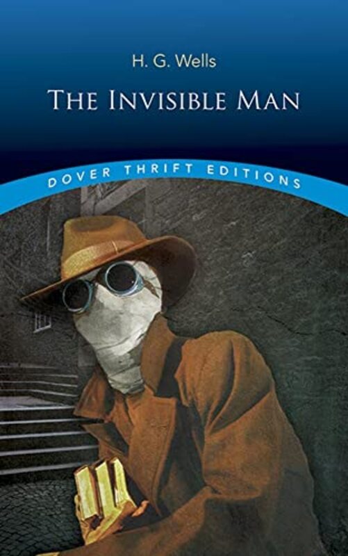 Book cover for "The Invisible Man" by HG Wells