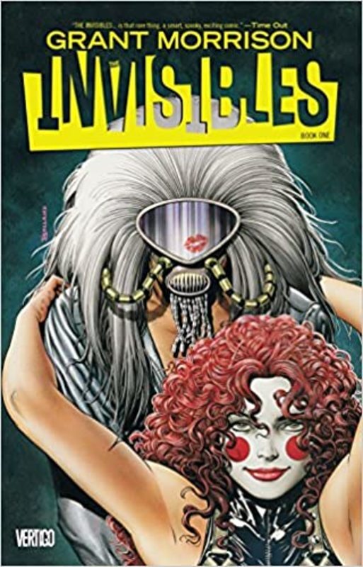 Book cover for "The Invisibles" by Grant Morrison