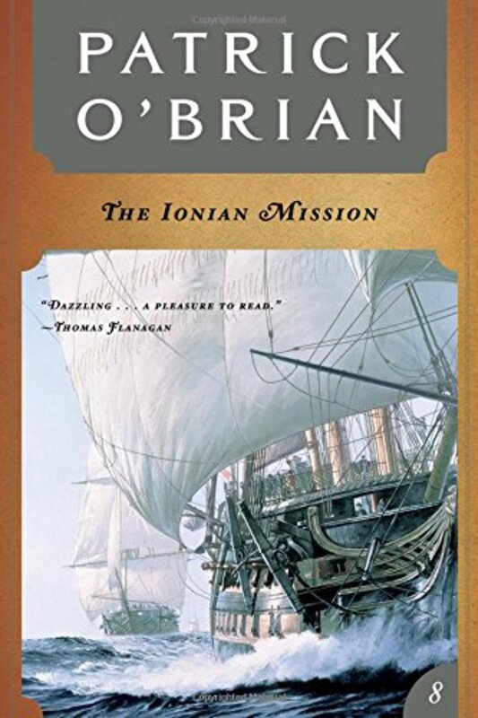 Book cover for "The Ionian Mission" by Patrick OBrian