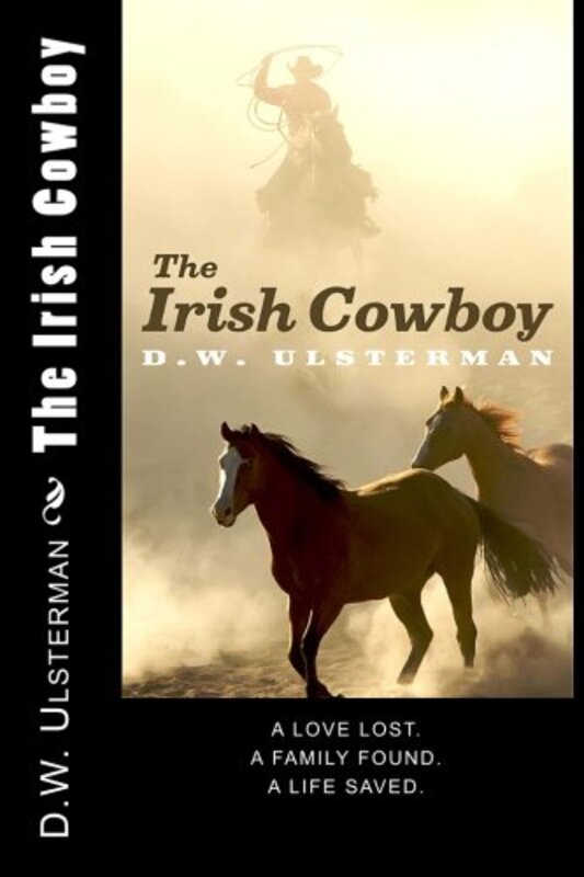 Book cover for "The Irish Cowboy" by DW Ulsterman
