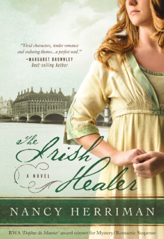 Book cover for "The Irish Healer" by Nancy Herriman