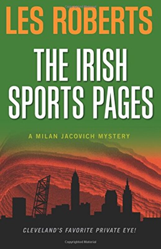 Book cover for "The Irish Sports Pages" by Les Roberts