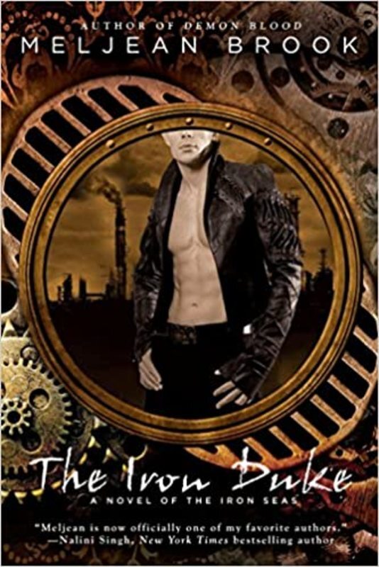 Book cover for "The Iron Duke" by Meljean Brook