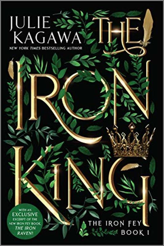 Book cover for "The Iron King" by Julie Kagawa