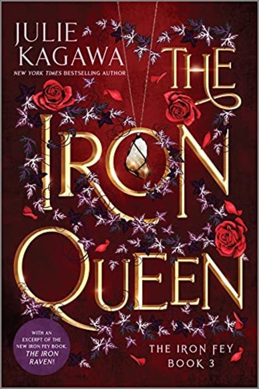 Book cover for "The Iron Queen" by Julie Kagawa