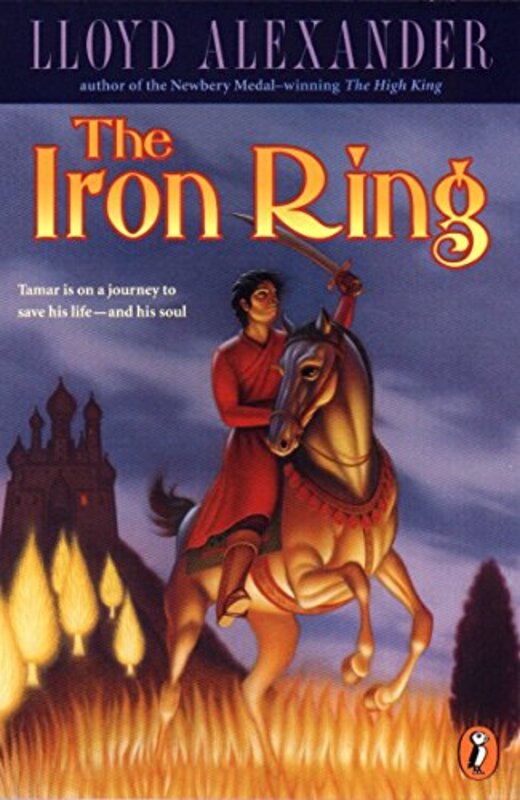 Book cover for "The Iron Ring" by Lloyd Alexander