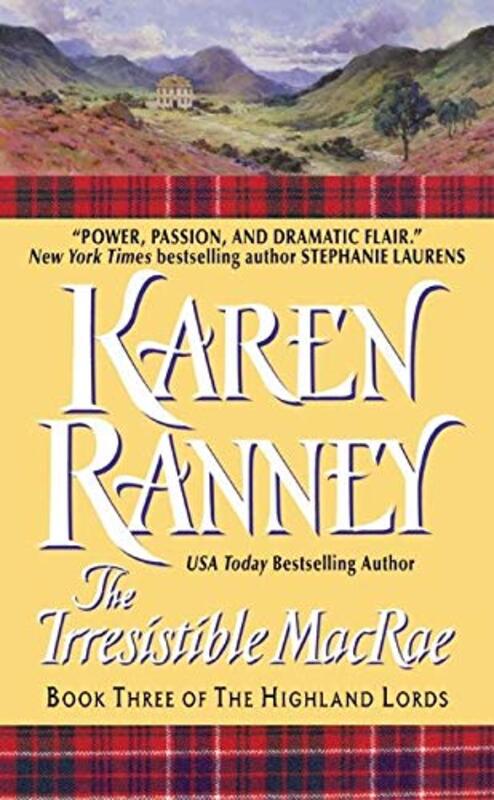 Book cover for "The Irresistible MacRae" by Karen Ranney