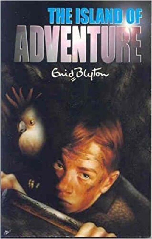 Book cover for "The Island of Adventure" by Enid Blyton