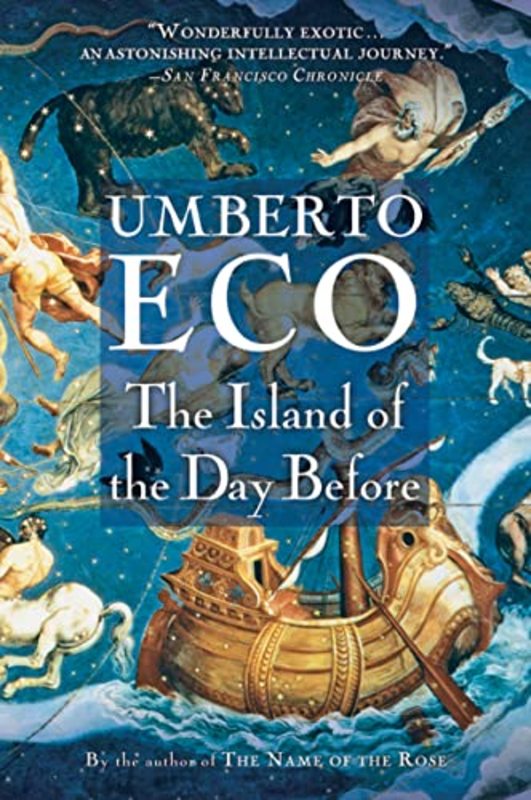 Book cover for "The Island of the Day Before" by Umberto Eco