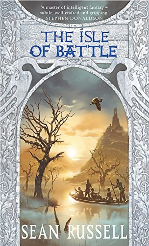 Book cover for "The Isle Of Battle" by Sean S Thomas Russell