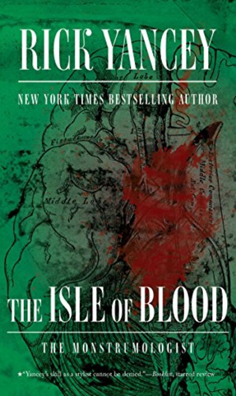 Book cover for "The Isle of Blood" by Richard Yancey