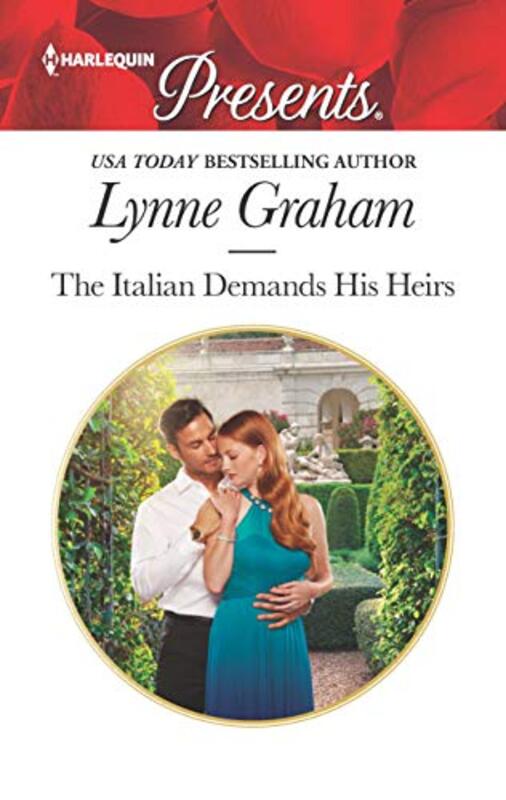 Book cover for "The Italian Demands His Heirs" by Lynne Graham