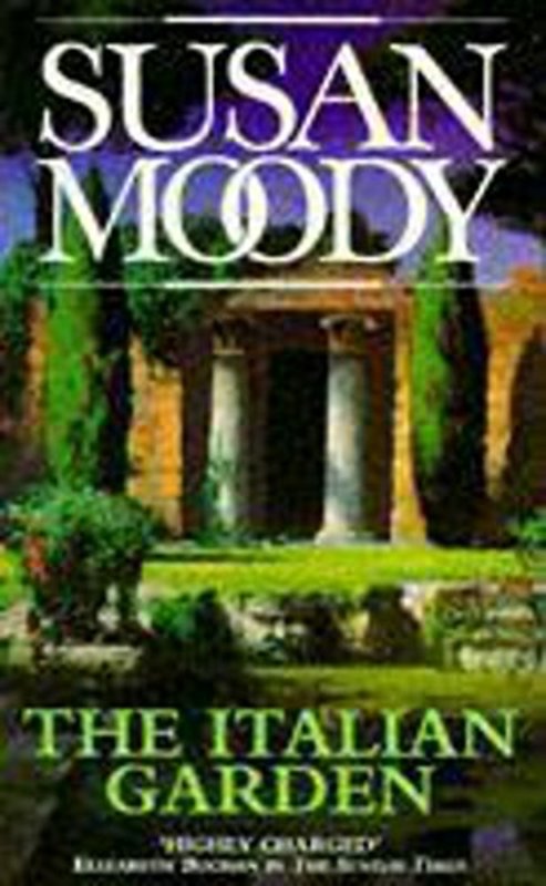 Book cover for "The Italian Garden" by Susan Moody