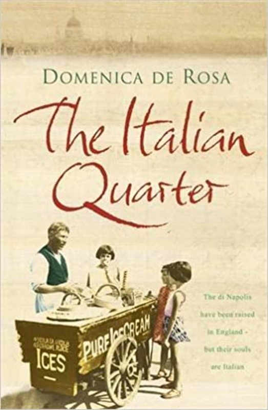 Book cover for "The Italian Quarter" by Domenica De Rosa