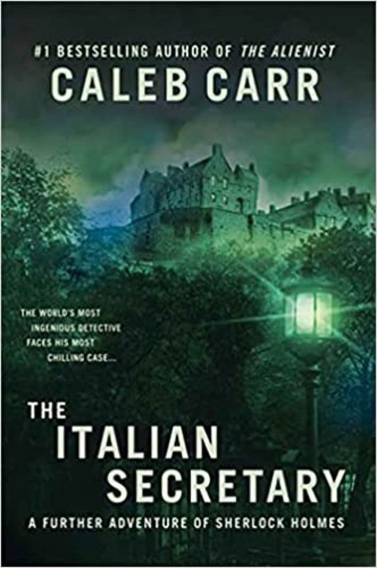 Book cover for "The Italian Secretary" by Caleb Carr