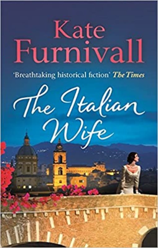 Book cover for "The Italian Wife" by Kate Furnivall