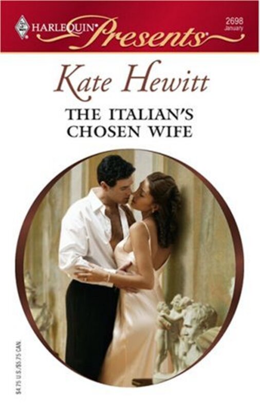 Book cover for "The Italian's Chosen Wife" by Kate Hewitt