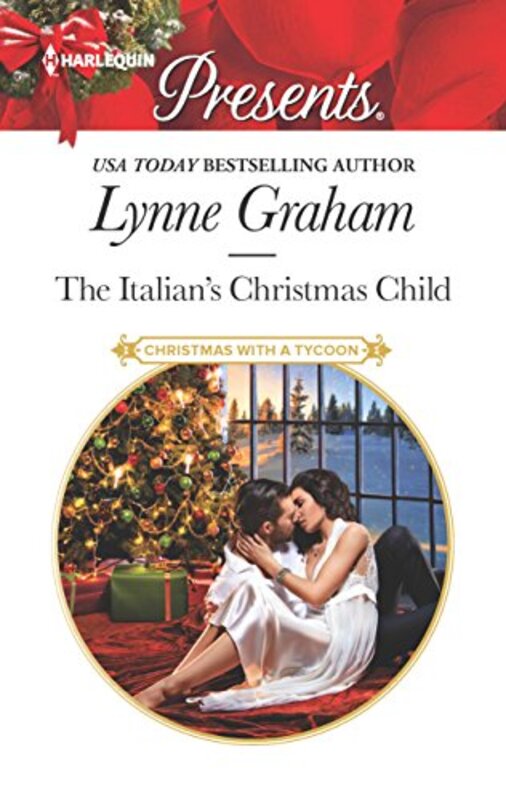 Book cover for "The Italian's Christmas Child" by Lynne Graham