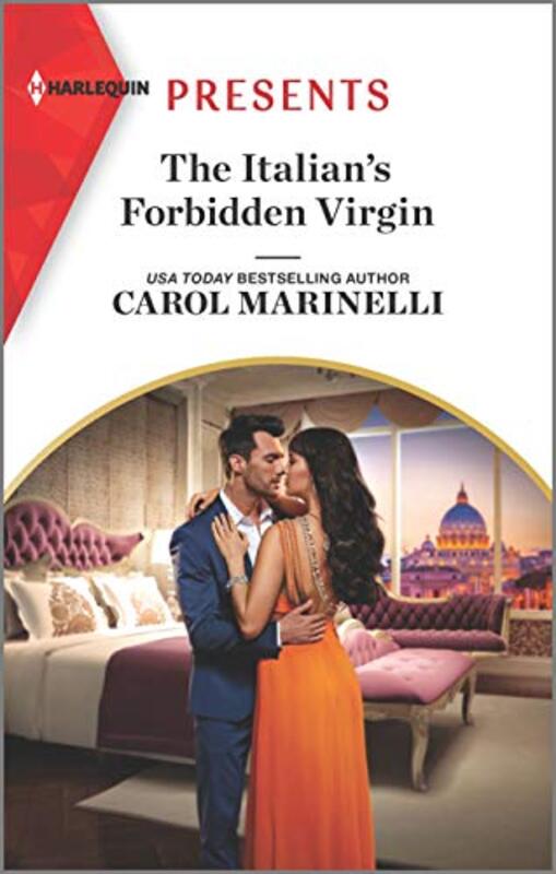 Book cover for "The Italian's Forbidden Virgin" by Carol Marinelli