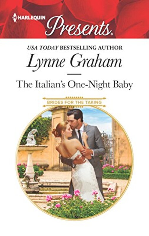 Book cover for "The Italian's One-Night Baby" by Lynne Graham