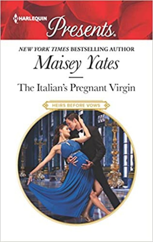 Book cover for "The Italian's Pregnant Virgin" by Maisey Yates