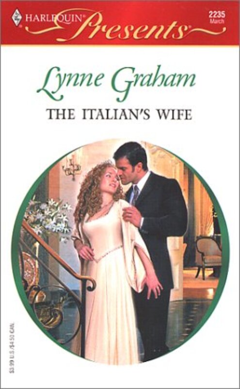 Book cover for "The Italian's Wife" by Lynne Graham