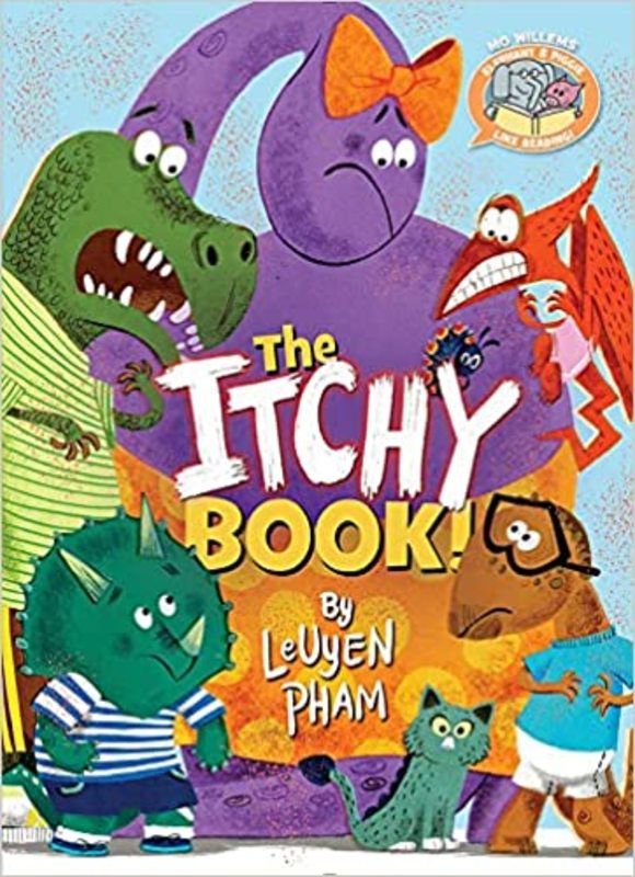 Book cover for "The Itchy Book!" by Mo Willems