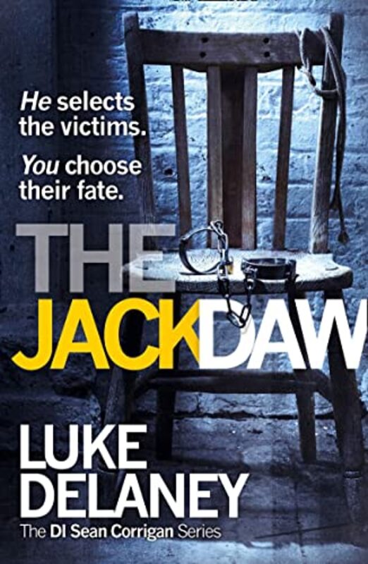 Book cover for "The Jackdaw" by Luke Delaney