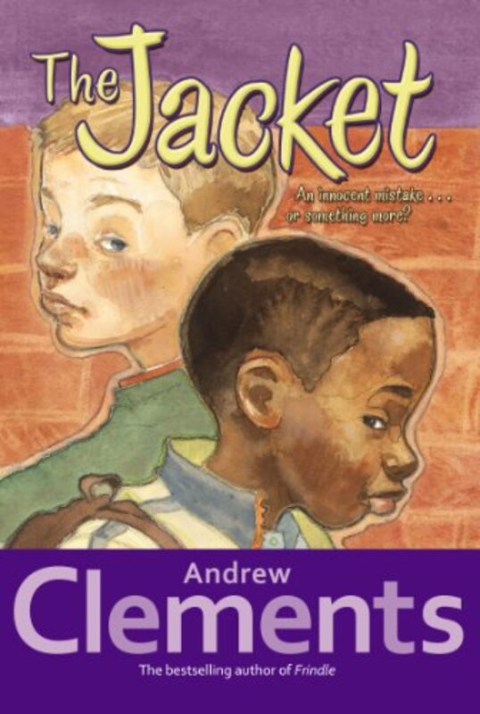 Book cover for "The Jacket" by Andrew Clements