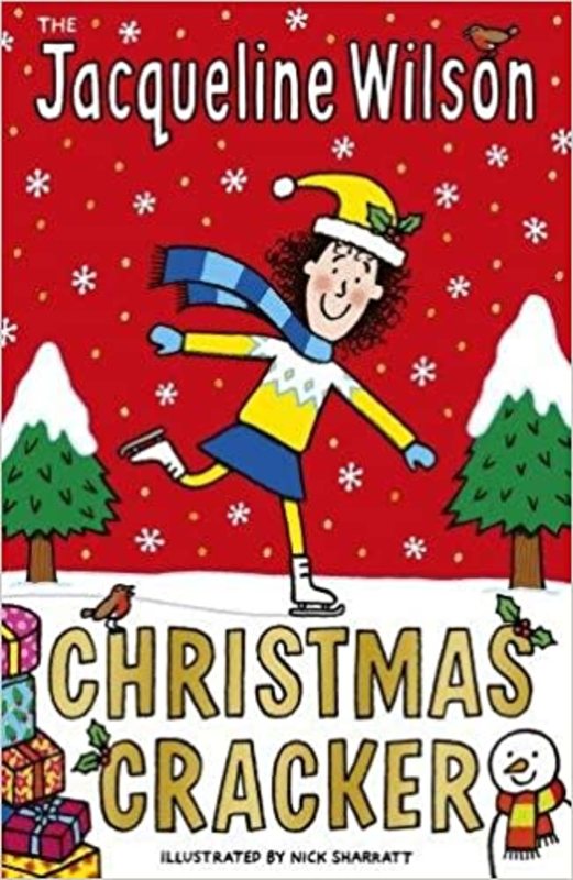 Book cover for "The Jacqueline Wilson Christmas Cracker" by Jacqueline Wilson