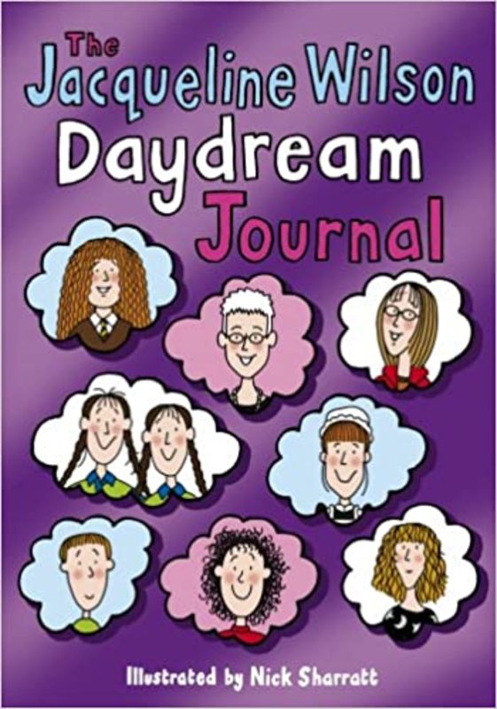 Book cover for "The Jacqueline Wilson Daydream Journal" by Jacqueline Wilson