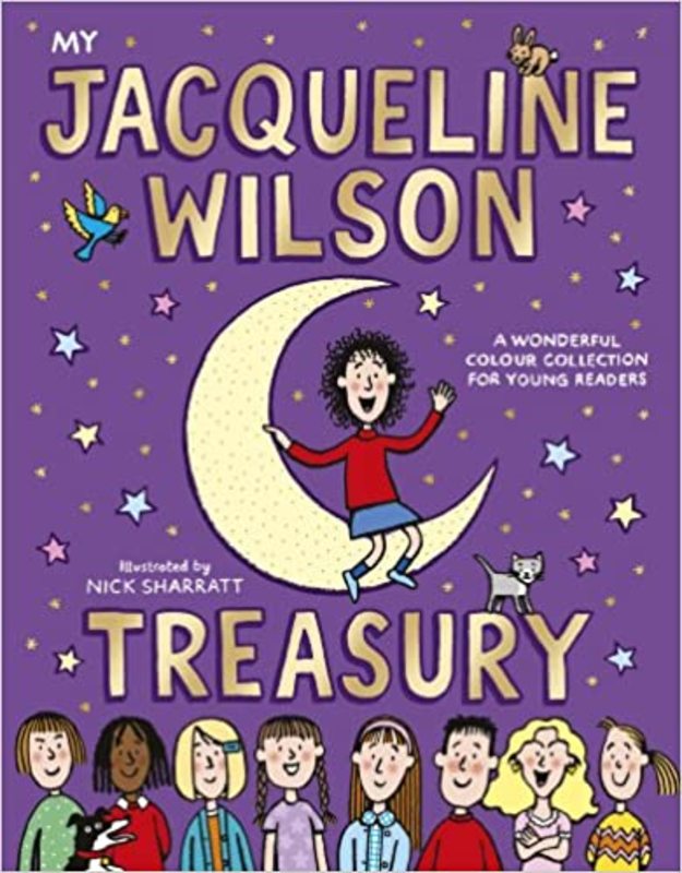Book cover for "The Jacqueline Wilson Treasury" by Jacqueline Wilson