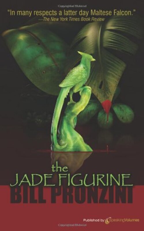 Book cover for "The Jade Figurine" by Bill Pronzini