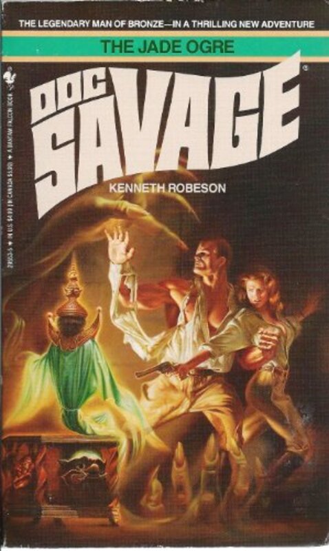 Book cover for "The Jade Ogre" by Kenneth Robeson