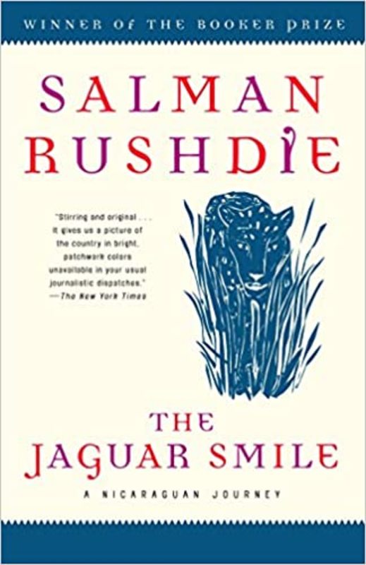 Book cover for "The Jaguar Smile"