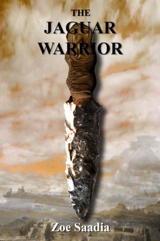 Book cover for "The Jaguar Warrior" by Zoe Saadia