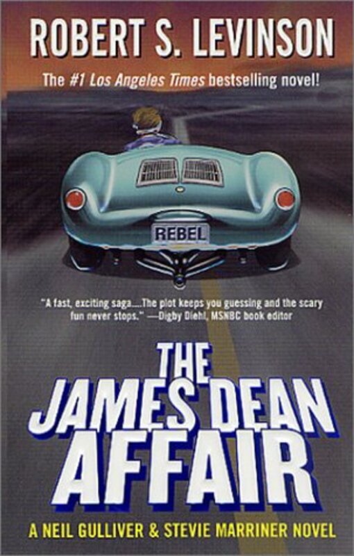 Book cover for "The James Dean Affair" by Robert S Levinson