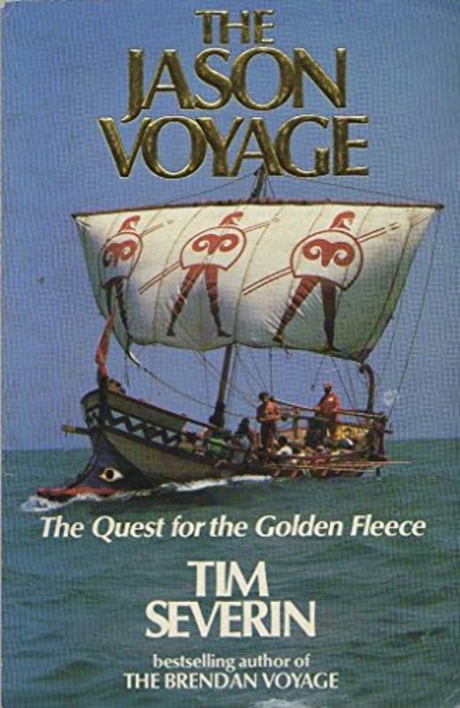 Book cover for "The Jason Voyage" by Tim Severin