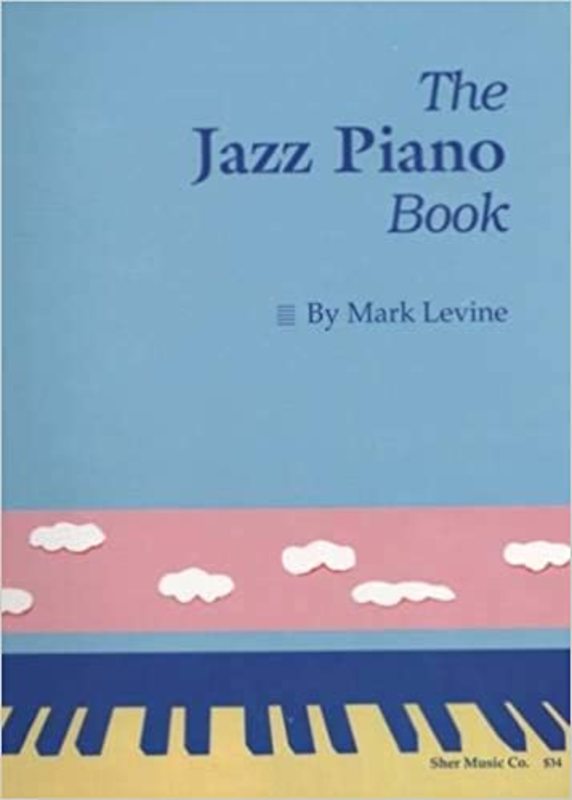 Book cover for "The Jazz Piano Book" by Mark Levine