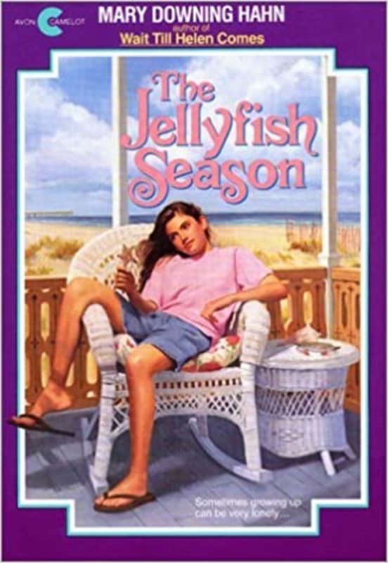 Book cover for "The Jellyfish Season" by Mary Downing Hahn