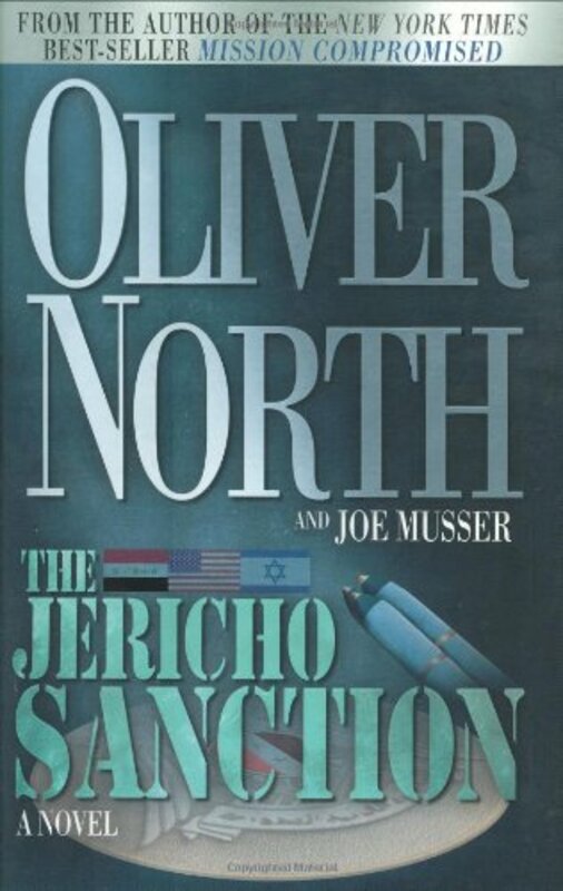 Book cover for "The Jericho Sanction" by Oliver North