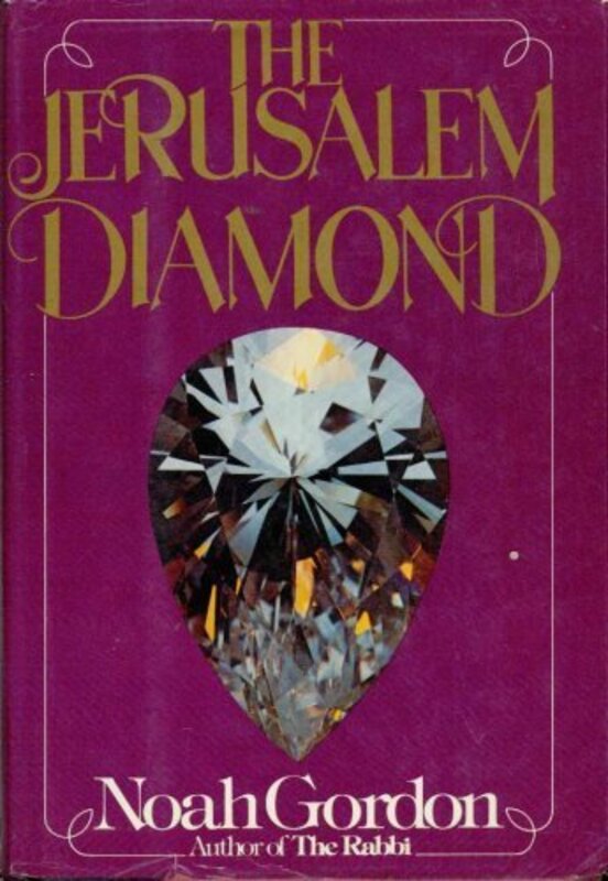 Book cover for "The Jerusalem Diamond" by Noah Gordon