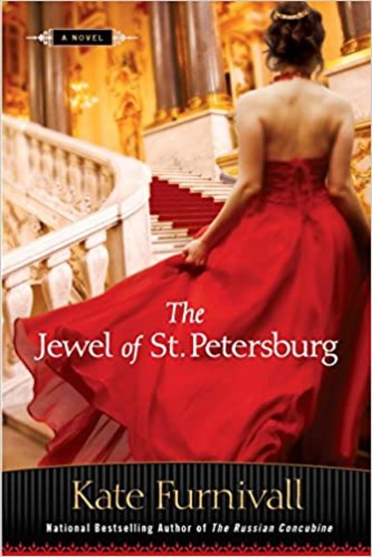Book cover for "The Jewel of St. Petersburg" by Kate Furnivall