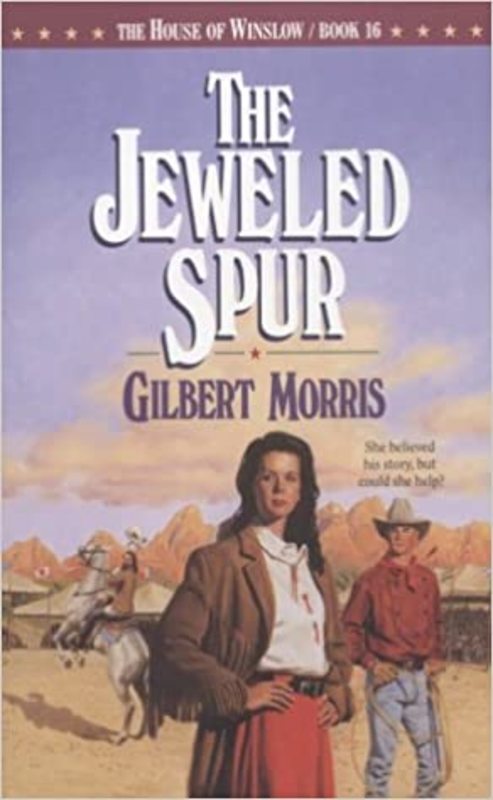 Book cover for "The Jeweled Spur" by Gilbert Morris