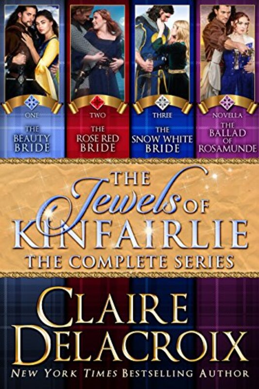 Book cover for "The Jewels of Kinfairlie" by Deborah Cooke
