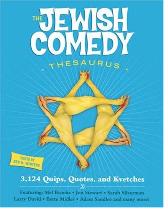 Book cover for "The Jewish Comedy Thesaurus" by Ben H Winters