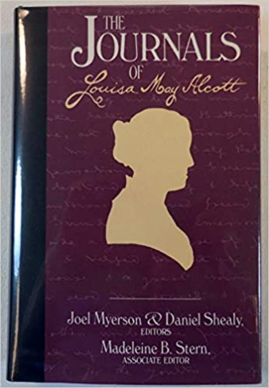 Book cover for "The Journals Of Louisa May Alcott" by Louisa May Alcott
