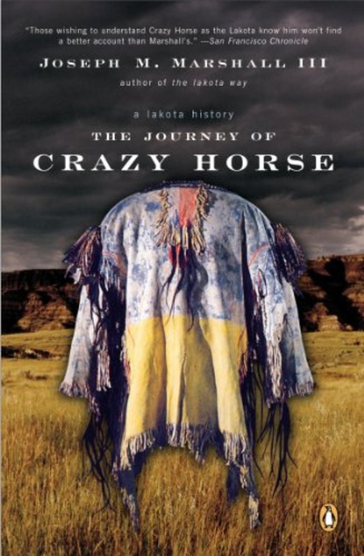 Book cover for "The Journey of Crazy Horse" by Joseph Marshall