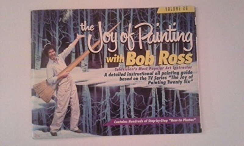 Book cover for "The Joy of Painting Volume 26" by Bob Ross