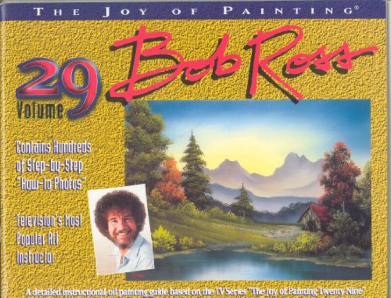 Book cover for "The Joy of Painting Volume 29" by Bob Ross